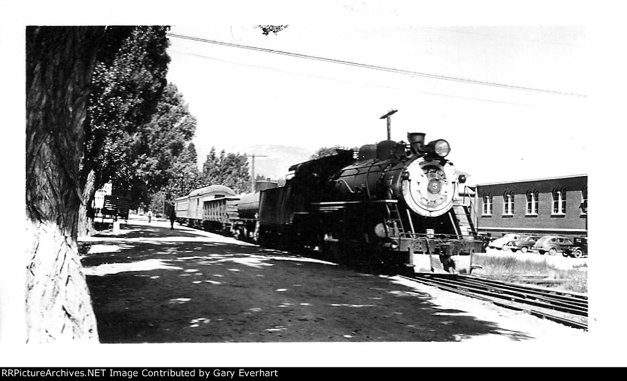 V&T 2-8-0 #5, ex-Nevada Copper Belt 5